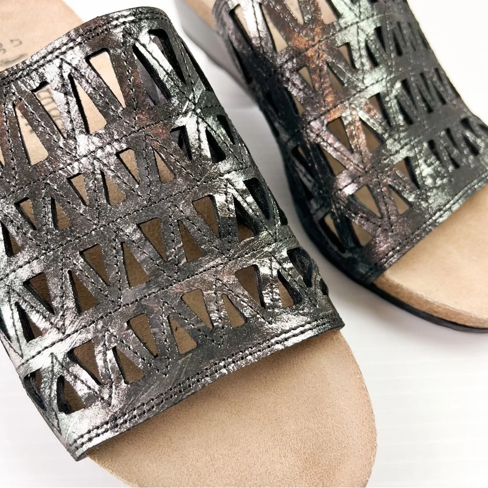 Naot slide on sandals The Crown radiant copper womens size 38/7